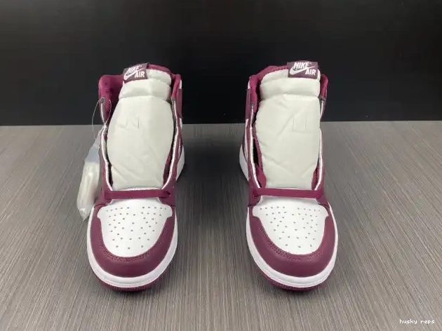 Rep Husky High Jordan Air 1 Bordeaux OG 555088-611 0524